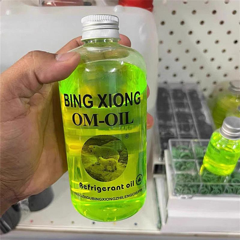 500 мл Автомобильный Кондиционер Утечка Флуоресцентный Агент Масло для Обнаружения Утечек Экологически Чистый Агент Масло Хладагента для Кондиционера для Обнаружения Утечек