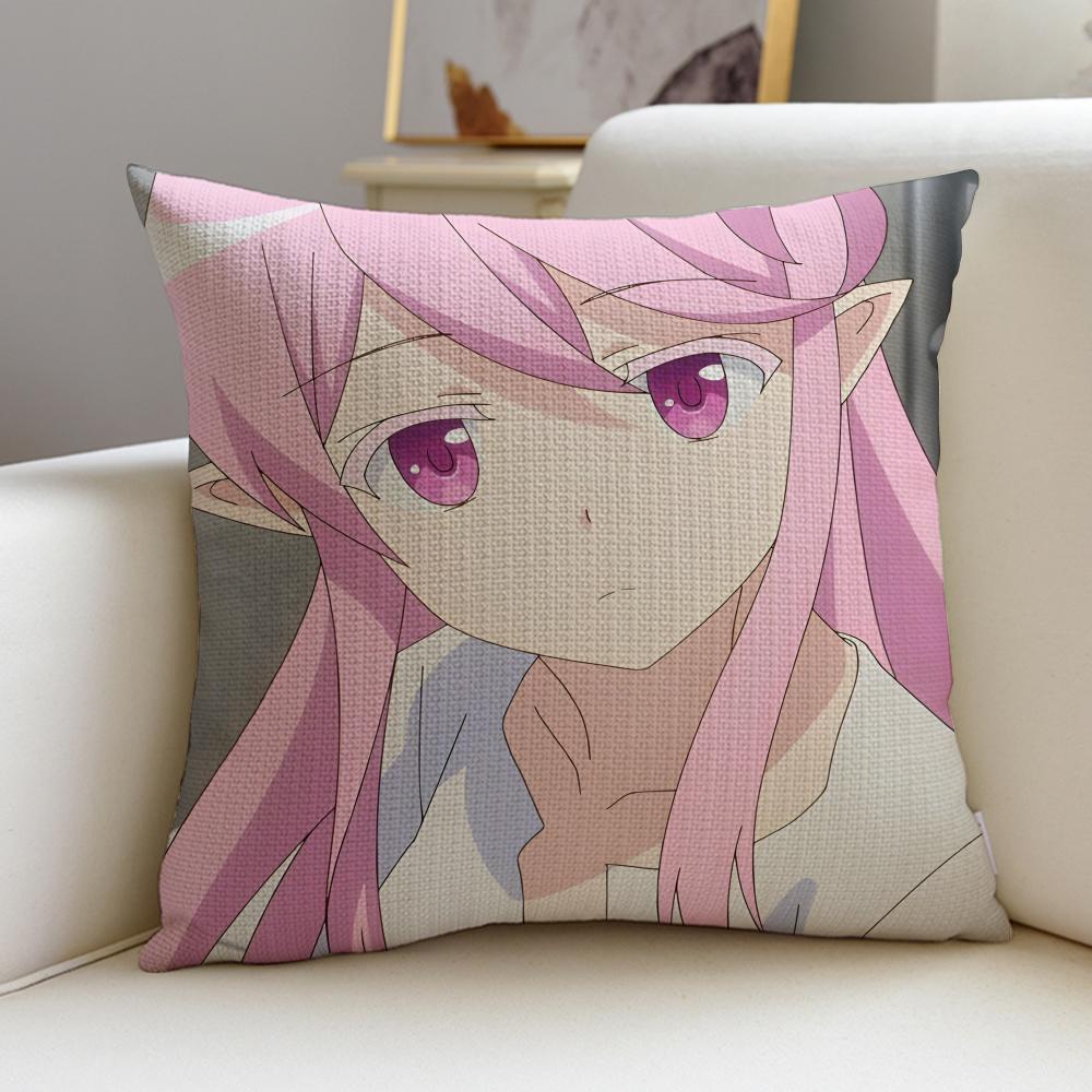 In Another World with My Smartphone Cushion Cover skinfriendly linen pillowcase square removable and washable cushion