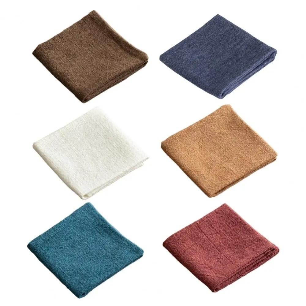 Zen Ramie Kitchen Towel Hand Towels Quick Dry Dish Towel Reusable Linen Tea Towel  Tea Table Use