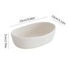 Cotton Rope Storage Basket Storage Box Desktop Hand-Woven Storage Basket Oval