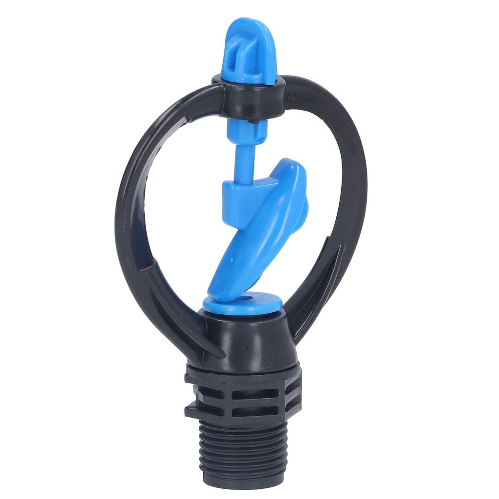 15Pcs Lawn Sprinkler Nozzle G1/2 External Thread 360 Degrees Automatic Rotation Mid Range for Lawn Garden