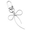 Bowknot Shape Keychain Pendant Multicolor Butterfly Knot Key Chain Fashionable Bows Ornament for Phones Car Keys Bags
