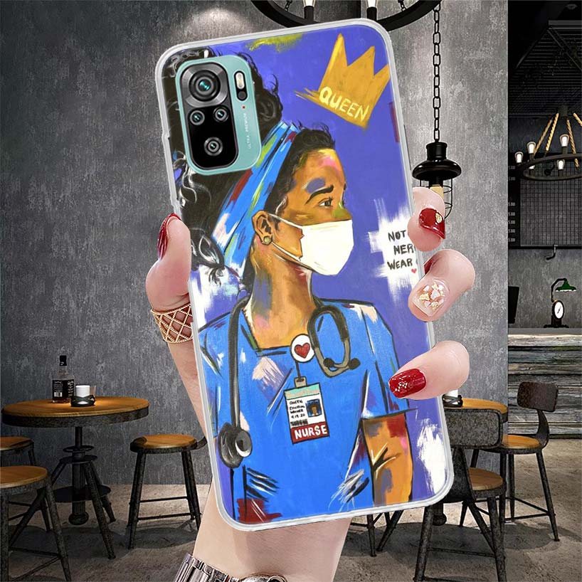 Medicine Nurse Doctor Soft Phone Case For Xiaomi Redmi Note 15 14 14S 13 12 Pro Plus 12S 11 11S 11E 10 10S 11T 5G Fundas Coque R