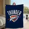 Cool Blanket Soft Comfortable Nap Plush Suitable For Iiving Room Office Bedroom O-Oklahoma Sports City T-Thunder  Home Kid Gift