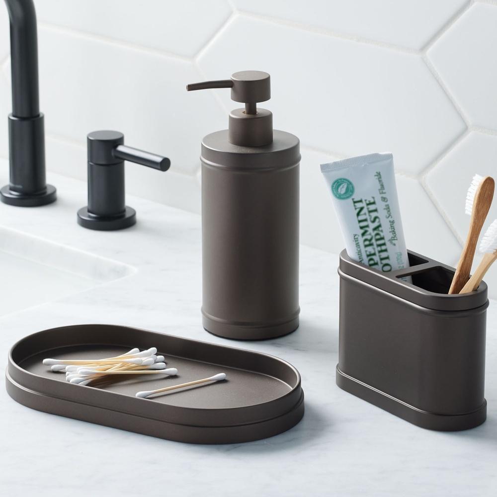 Прочный металлический насос для мыла из бронзы Элегантный дизайн Кухня Ванная комната Компактный, экономящий место Функциональный насосный механизм Стильный органайзер