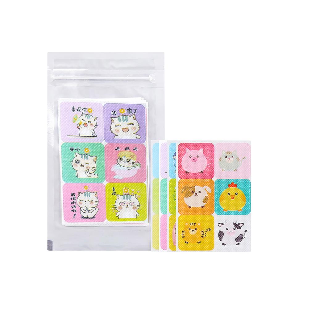 Растительное масло репелленты от комаров и антимоскитные наклейки для лета, дома, на открытом воздухе, для детей, студентов, мультфильмы