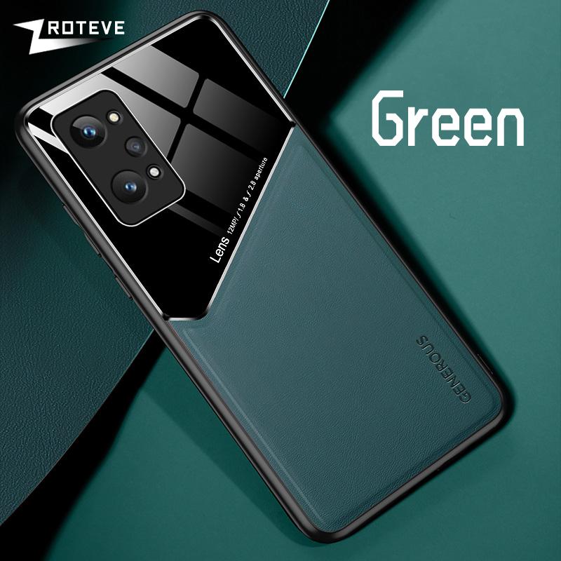 Для RealmeGT2 чехол Zroteve PU кожаный автомобильный магнитный жесткий чехол для ПК для Oppo Realme GT 2 3 5 GT5 GT3 GT2 Pro 5G глобальные чехлы для телефонов