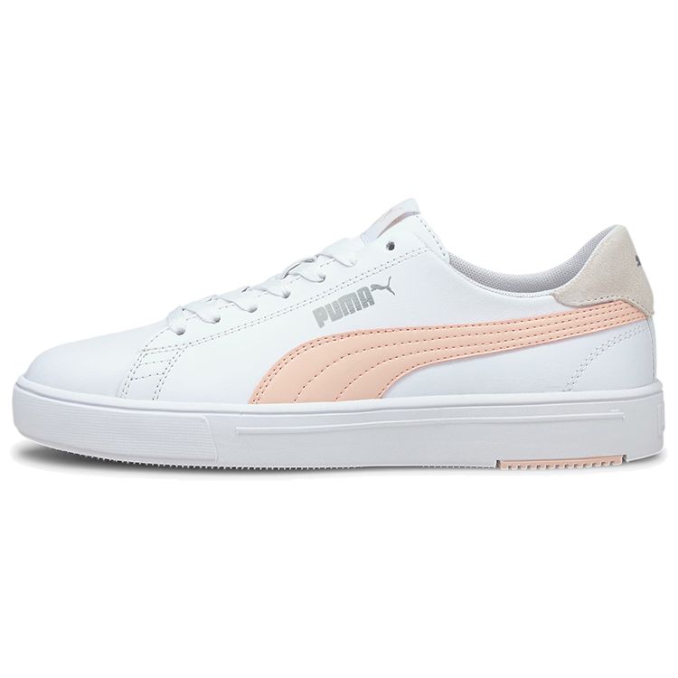 Puma Serve Pro Lite Casual Comfortable Low-Top Sneakers Women Sneakers White Pink 374902-06