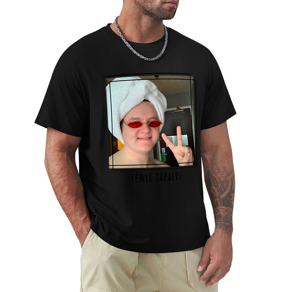 Lewis Capaldi (9) Tshirt Plus Size Comfort Fit Tee