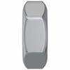Hex Nut 2 Pcs Silver M8 Metal