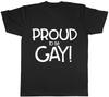 Proud To Be Gay Mens Womens Ladies T-Shirt