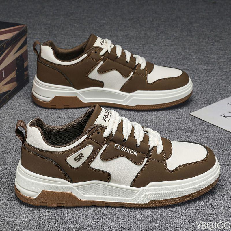 Новая весенняя мужская обувь водонепроницаемая спортивная повседневная обувь низкий верх плоская подошва универсальная дышащая простая удобная мужская обувь