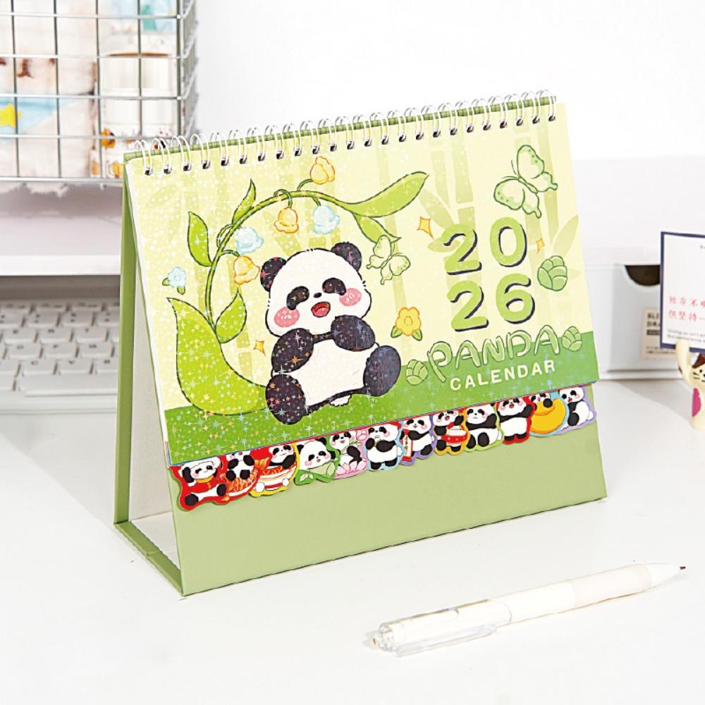 Coil Binding 2026 Desk Calendar Memo Notes Monthly & Daily Planner Monthly Calendar  School