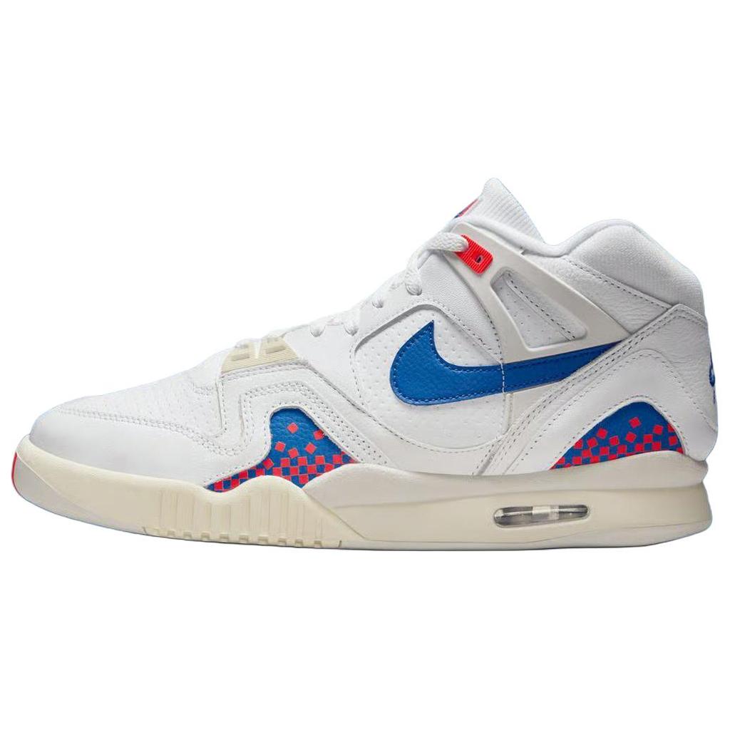Nike Мужские кроссовки Air Tech Challenge 2 Pixel Court Белый Королевский-синий Лазерно-малиновый FZ9033-102