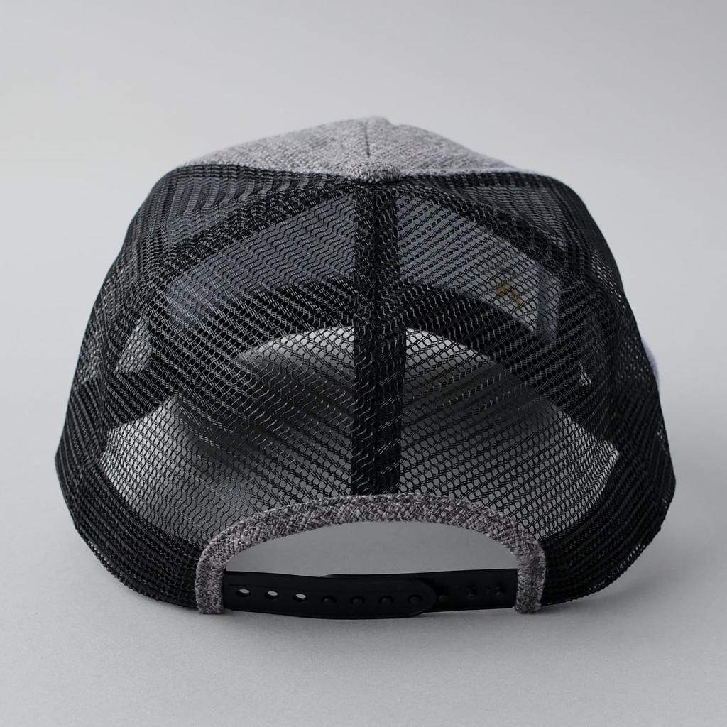 Avirex Standard Military Mesh Jute Deep American Casual Baseball Cap with JUTE Size F Cap, Denim, Men's, Black, Fit, Spring/Summer, Oversized, Logo,