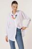 Oversize Tunic Shirt with Necklace