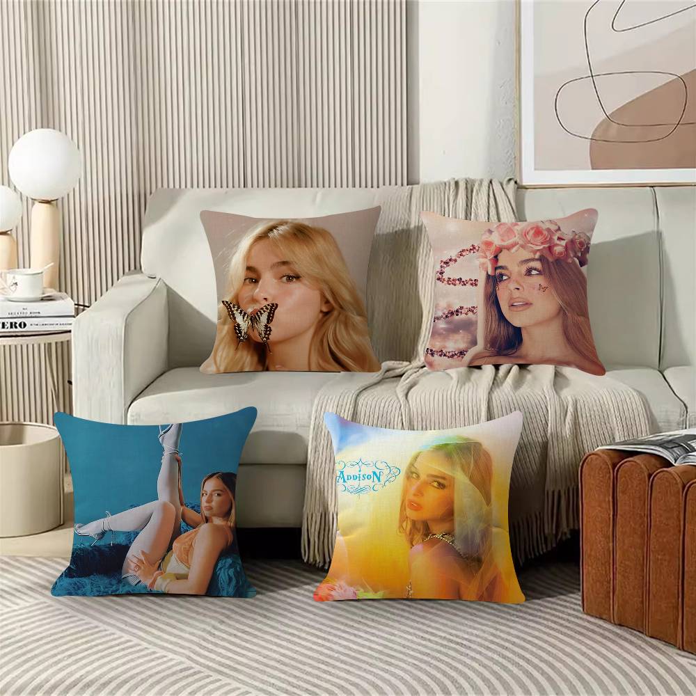 AAddisons Singer RRae Cushion Cover Car Throw Pillow Case For Sofa Car Christmas Gift
