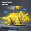 Press Mechanical Dinosaur Car Toy Push Go Inertial Drive Pull Back Educational Kids Cartoon Dino Truck Vehicle Toy Toddler Boys Girls
