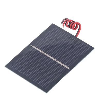 0,65 Вт 1,5 В солнечная панель Мини DIY солнечное эпоксидное зарядное устройство комплект с проводом для портативного источника питания