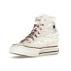 Converse Isabel Marant x Chuck 70 Клиновидные высокие кроссовки унисекс ванильно-белого цвета кремового, черного и красного цвета A10222C