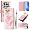 Flamingo Luxury Painted Leather Case Wallet PU Leather Book Style Cover for Oneplus 9R,8T,Nord CE2 5G,Nord 2T,Nord N300,Oneplus 11 12...
