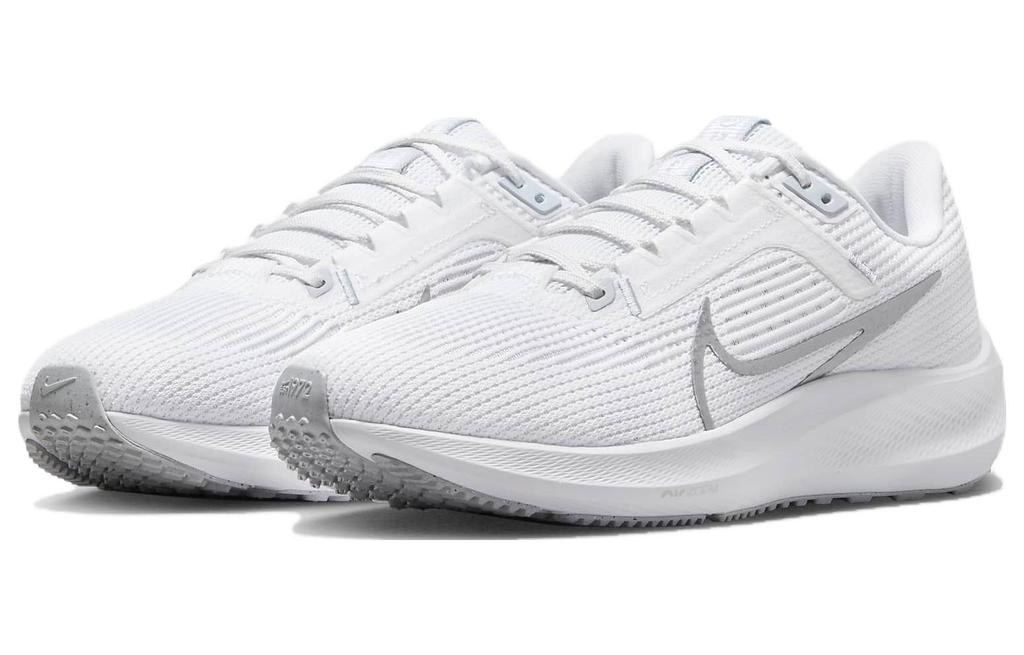 Nike Pegasus 40 Белый Металлический Серебристый Женские DV3854-101