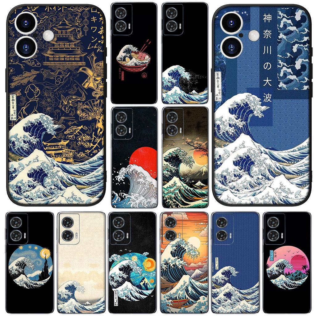 Phone Cover The Great Wave of Kanagawa for Motorola Moto Edge 70 60 Fusion NEO Pro G Stylus G56 G96 G52 G04 G05 G66Y G66J Case