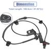 Front Left ABS Sensor 95670-D3000 for Hyundai Tucson TL Kia Sportage QL 2015-202