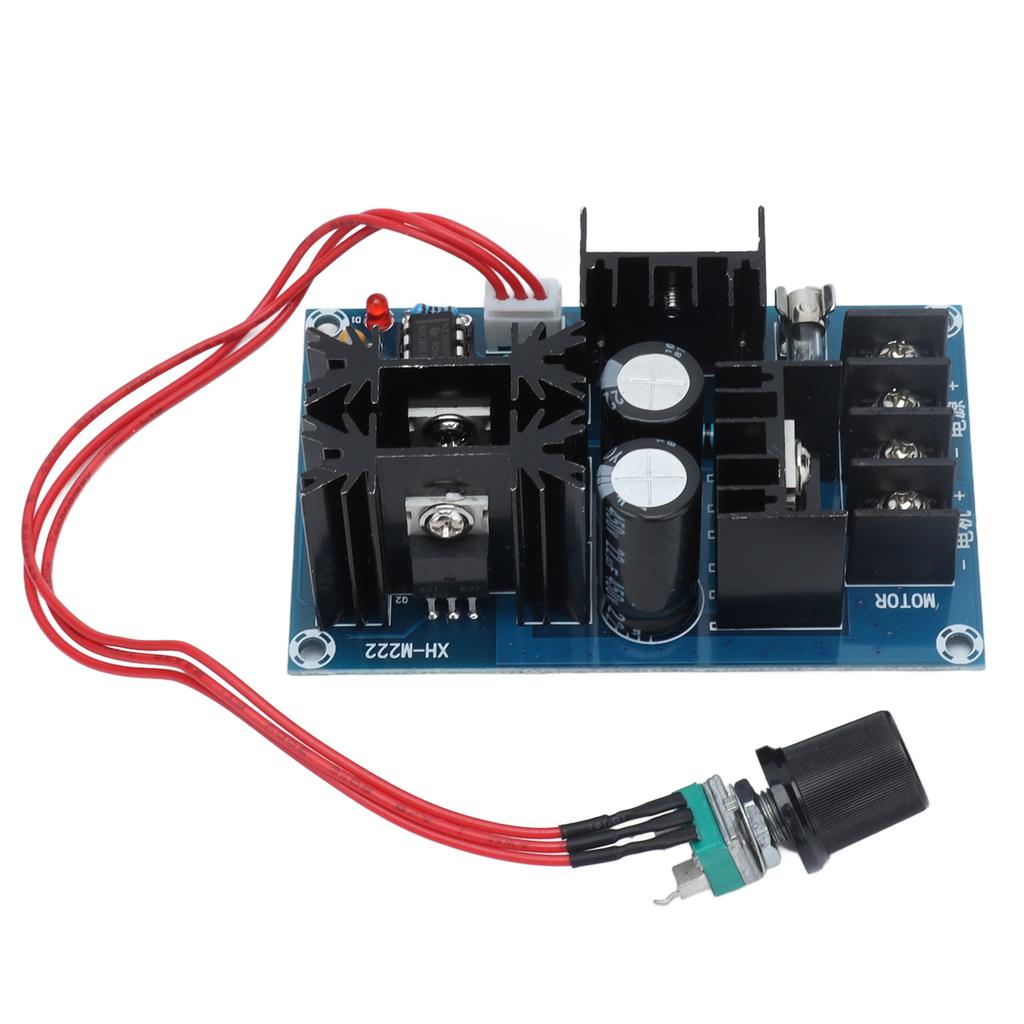 Модуль контроллера двигателя постоянного тока ШИМ-регулятор Плата регулятора напряжения высокой мощности 12‑40 В 20 А 800 Вт
