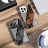 Леопардовая фиолетовая бабочка для IPhone 16 Pro Max 15 Pro 14 13 12 Mini 11 XS Max XR 7 8 Plus SE 2022 Закаленное стекло Чехол для телефона