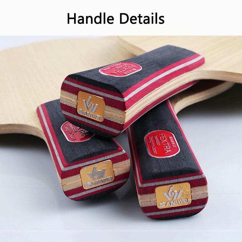 Оригинальное основание для настольного тенниса SANWEI FEXTRA 7 (7-слойная древесина) Ракетка FEXTRA Ракетка для пинг-понга, весло