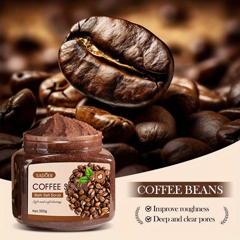 350 г скраб-крема. Скраб с розой, отшелушивающий скраб с кофе, очищающий скраб для тела большой емкости