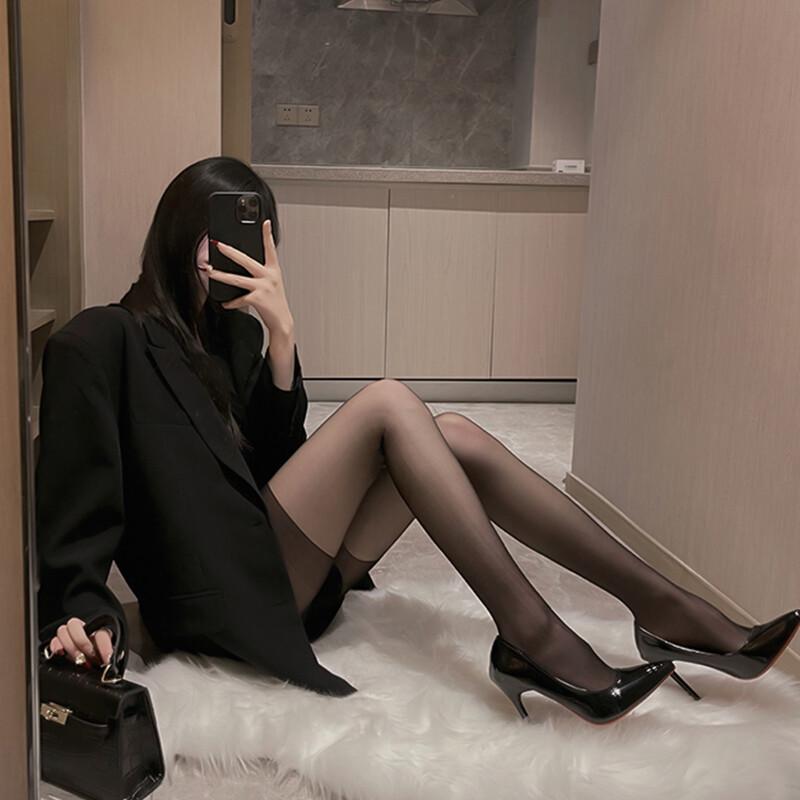 LANGSHA Женские ультратонкие прозрачные колготки