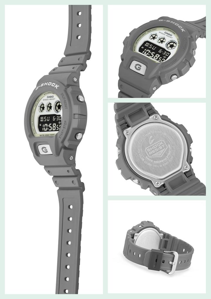 Часы GLOW Series Gray [Casio] G-Shock []HIDDEN DW-6900HD-8JF Мужские