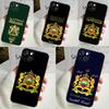 Morocco Maroc Moroccan Flag Phone Case For iPhone 14 13 12 11 16 15 Pro Max Plus Mini 7 8 X XR XS Max Soft Cover