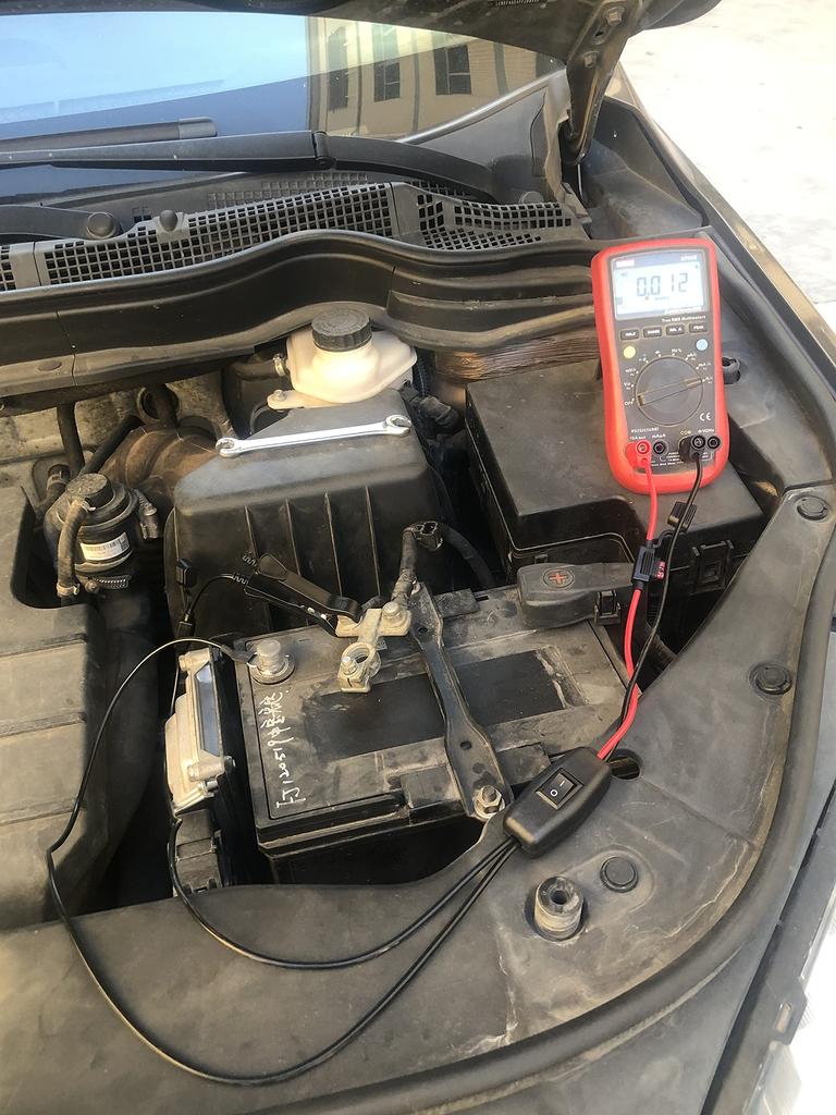 ZKTOOL Новый тестер паразитного тока Тестер Автомобильный источник питания Тест аномального тока Ток