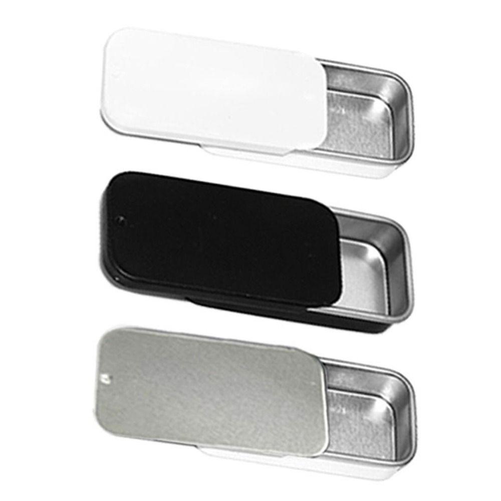 Металлическая коробка для крем-бальзама, алюминиевая жестяная банка, многоразовые бутылки, косметический контейнер, чайные банки