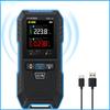 2026 Многофункциональный EMF-метр 4-в-1 Измеритель напряженности электрического и магнитного полей Мощность РЧ Температура Дисплей Зарядка через USB-C Детектор электромагнитного излучения