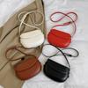 New Summer Korean High-value Niche Design Fashionable Retro Crossbody Simple Single Shoulder Crossbody Saddle Bag