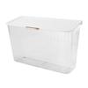 4L Wall Mounted Laundry Basket Dustproof Multifunction Wall Hanging Dirty Clothes Basket with Lid