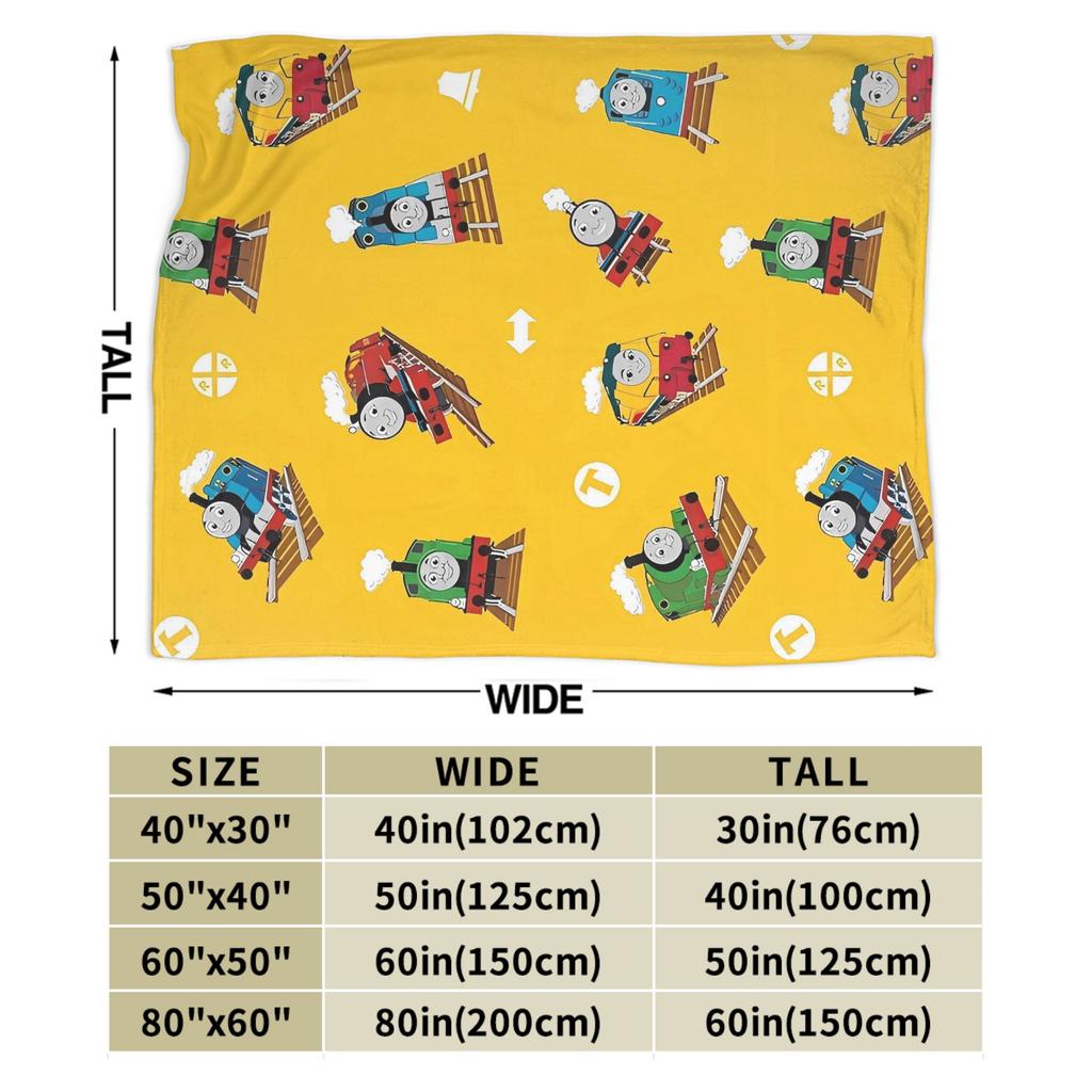 Плед Томас и Друзья Качество Теплый Мягкий Мультяшный Плед Зимний Путешествия Диван Кресло Софа Кровать Пушистый Покрывало