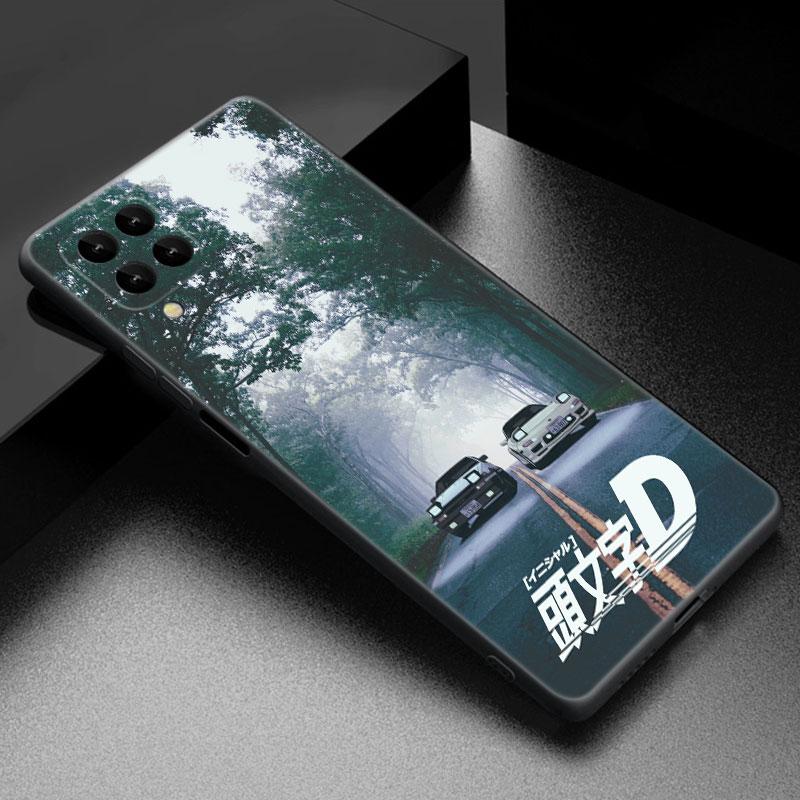 Чехол для телефона Initial D AE86 для Samsung A13 A22 A24 A32 4G A23 A25 A34 A35 A52S A53 A54 A55 A73 5G A12 A14 A15 A31 A33 A50 A51 A72