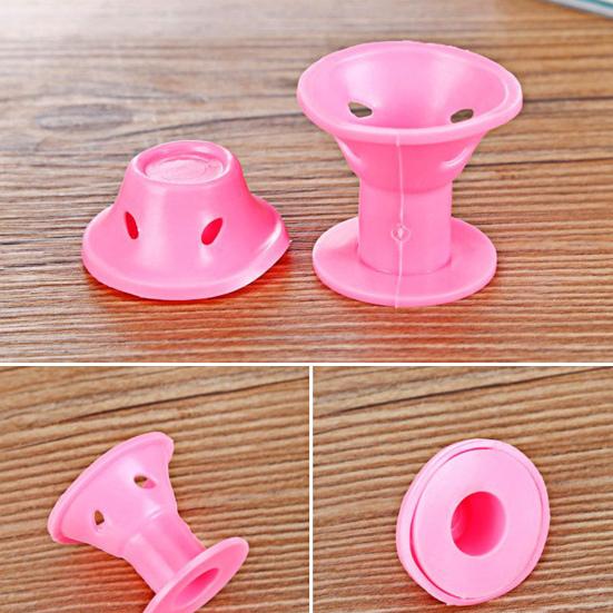 20 шт. силиконовые бигуди для волос в форме гриба-колокола без нагрева для женщин, ночные бигуди для сна, ленивые девушки, влажные, сухие, короткие, длинные волосы, завивка, инструменты для укладки