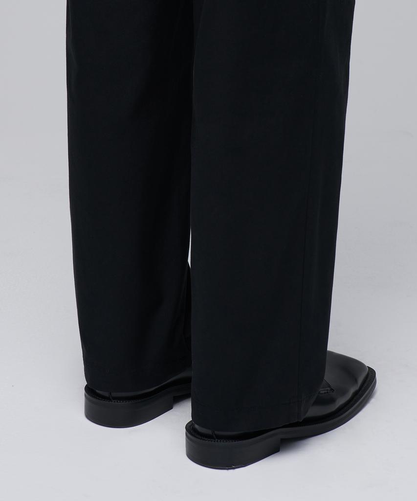 MUSINSA STANDARD Semi-Balloon Belted Chino Pants [Black]