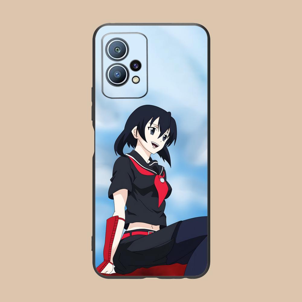 Матовый чехол из ТПУ Akame Kurome для мобильного телефона Huawei P60 P50 P40 P30 P20 P10 P9 P8 Pro Lite Plus Цветная печать