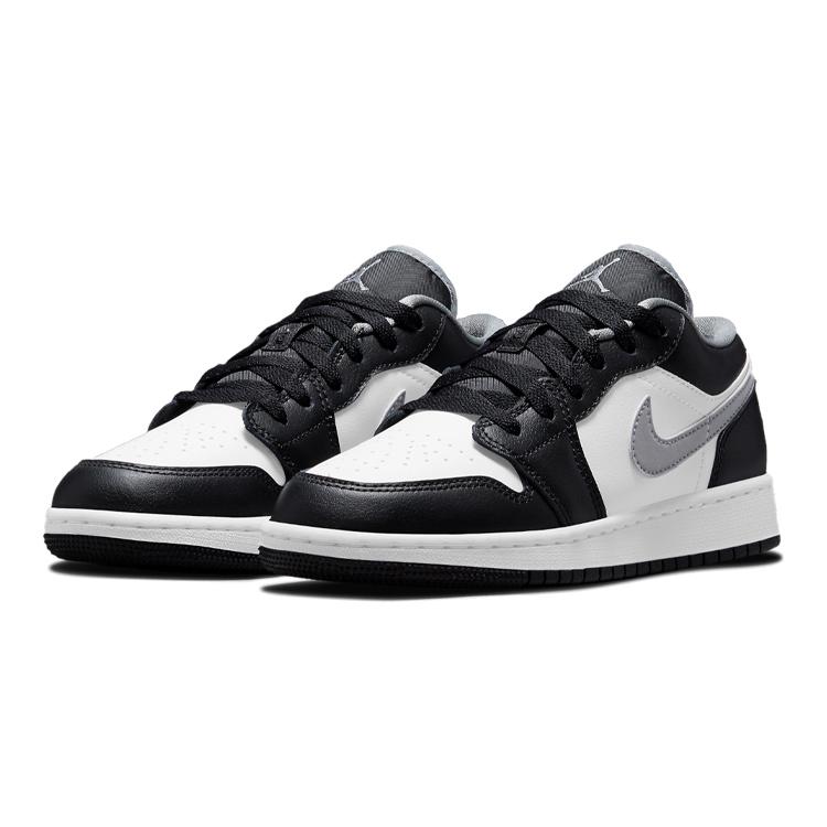 Jordan Детские кроссовки Air Jordan 1 Low "Черный/Серый/Белый" 553560-040