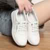 Lightweight Shoes, Comfortable and Non-tiring Sports White Shoes for Women, Spring and Autumn Travel Casual Shoes, Soft-soled Women's Shoes