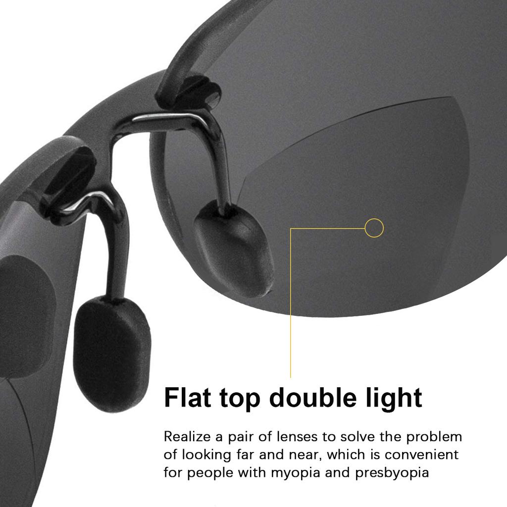 MAXJULI  Classic Fashion Rimless Oval sunglasses women&men UV400 Unbreakable Driving Sports TR90 Frame Sun Eyewear (MJ8008)