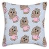 Cute Cartoon O-Opanchu Usagi Pillow Covers Cartoon Sofa Decorative Home Double-sided Printing Short Plush Cute Cushion Cover