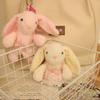 Gauze Skirt Bonnie Rabbit Plush Toy Pendant Bunny Keychain Bag Pendant Doll Pendant Activity Gift
